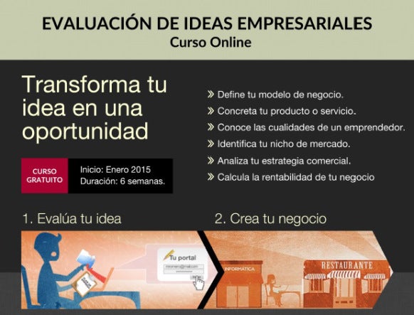 Arranca un curso para ayudar a los emprendedores a crear su empresa