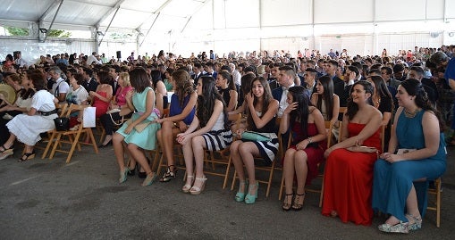 Fiesta de graducación de los alumnos del IES Trevenque