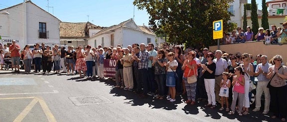 Manifestación en La Zubia contra la violencia de género