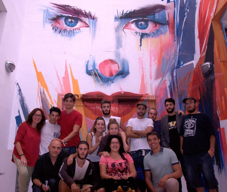 Jóvenes de Letonia, Georgia y Polonia llegan a La Zubia para realizar cortos sobre la desigualdad