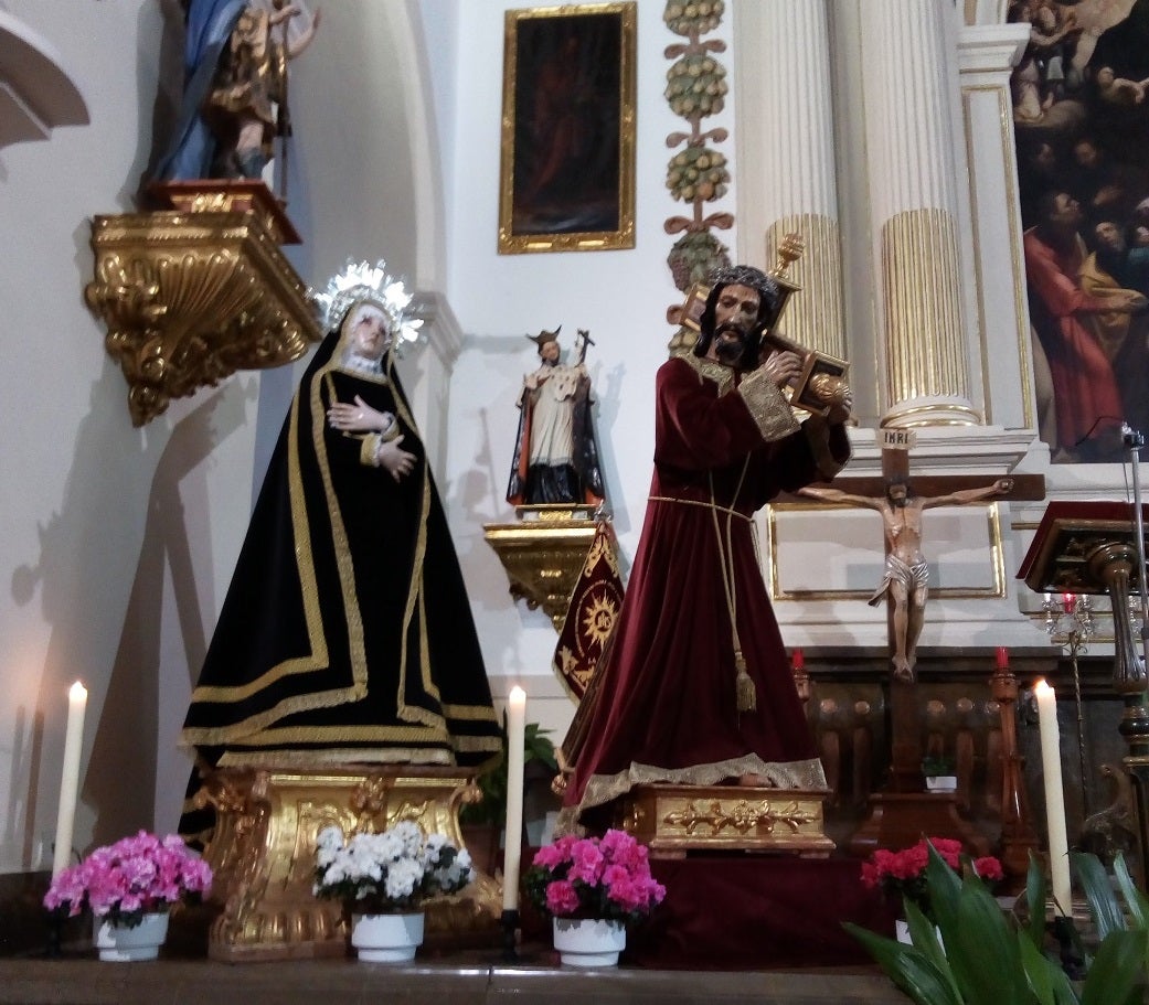 La Zubia se prepara para la salida el jueves del Cristo Crucificado