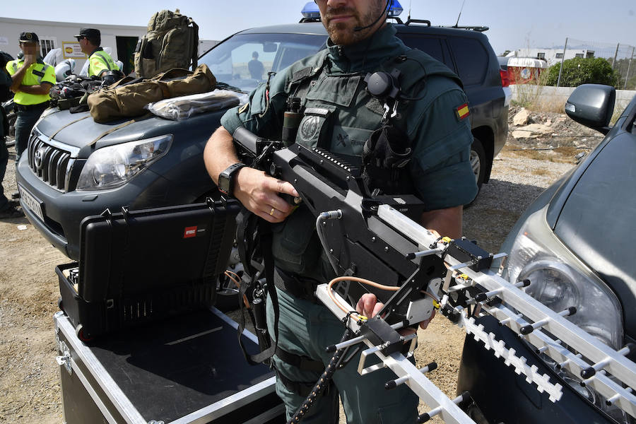 La Guardia Civil muestra el dispositivo de seguridad que se desplegará durante el Festival Dreambeach Villaricos