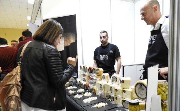 Uno de los stand de la primera edición de 'Almanzora Gourmet'.