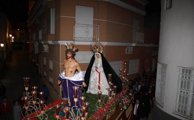 Nuestro Padre Jesús Despojado y María Santísima de la Salud y Esperanza llenan las calles de Pulpí