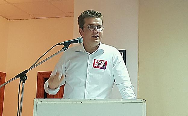 Manuel Zamora, candidato socialista a la Alcaldía de Mojácar. 