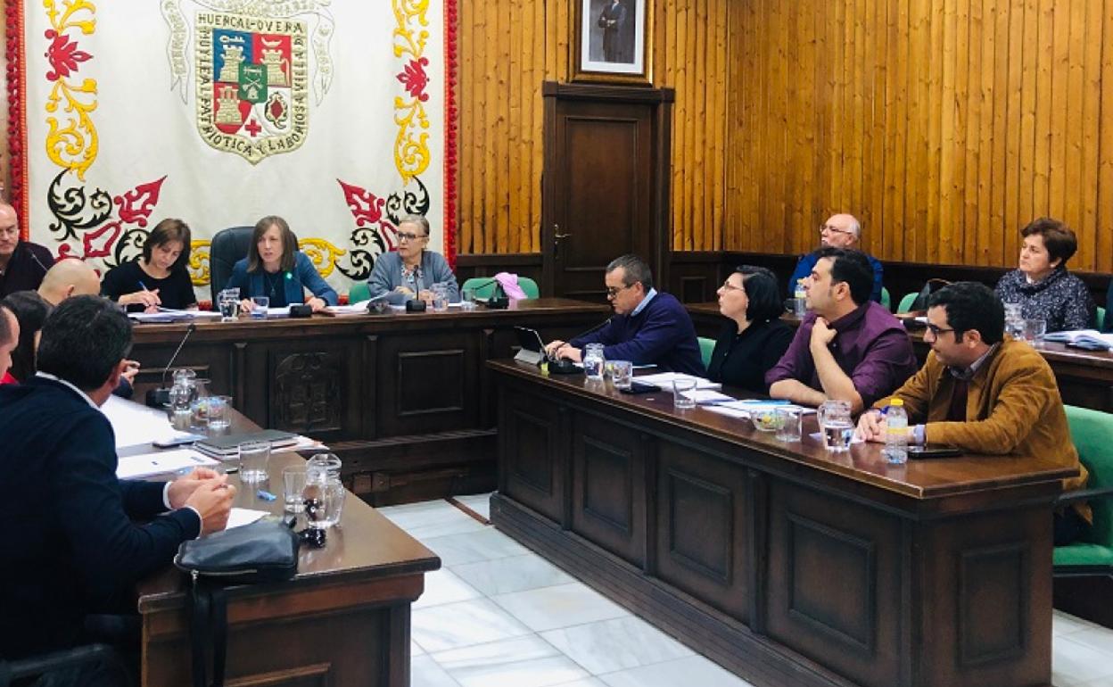 Sesión plenaria celebrado esta mañana. 