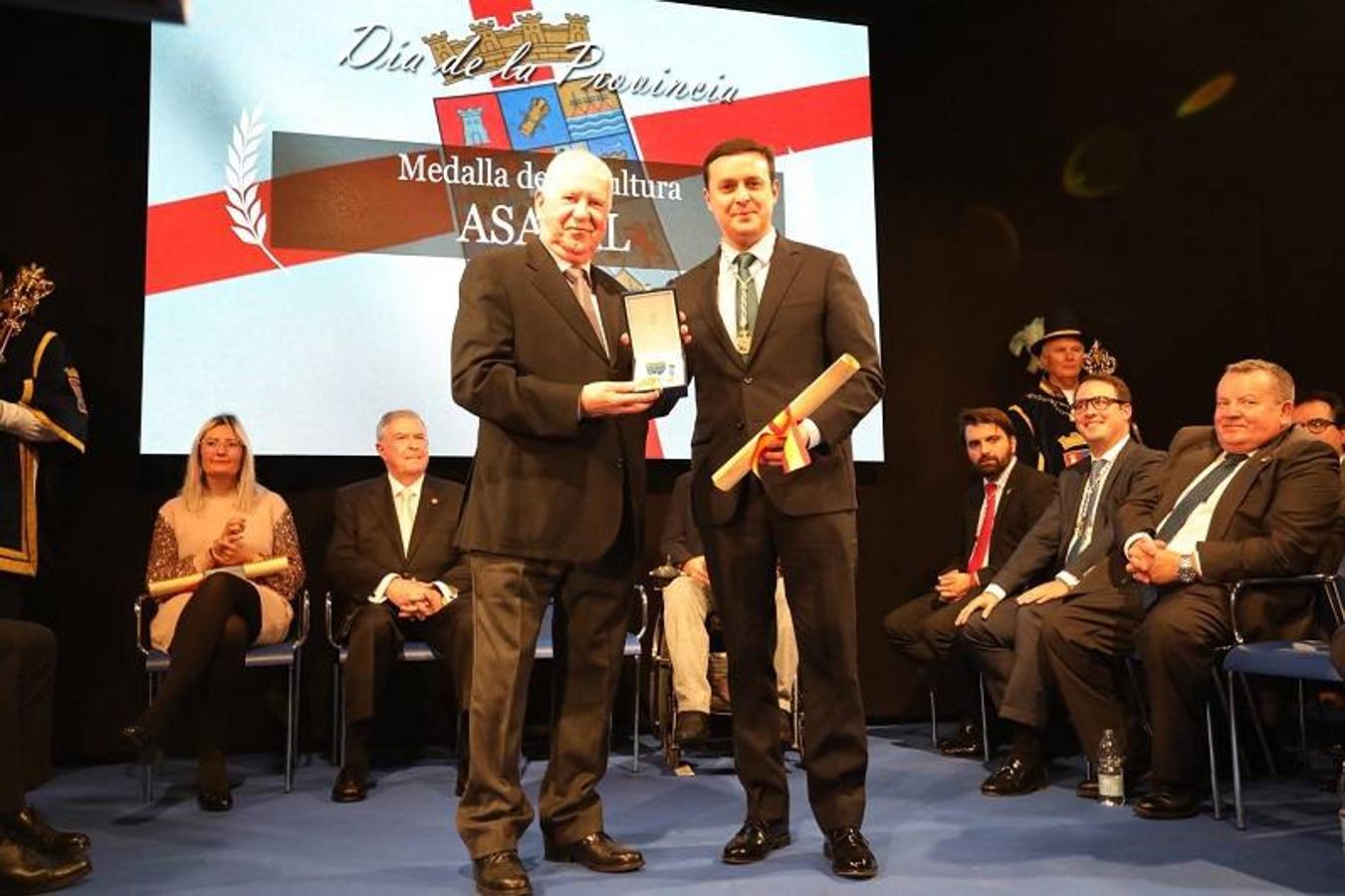 Medalla de la Cultura de la Provincia, ASAFAL