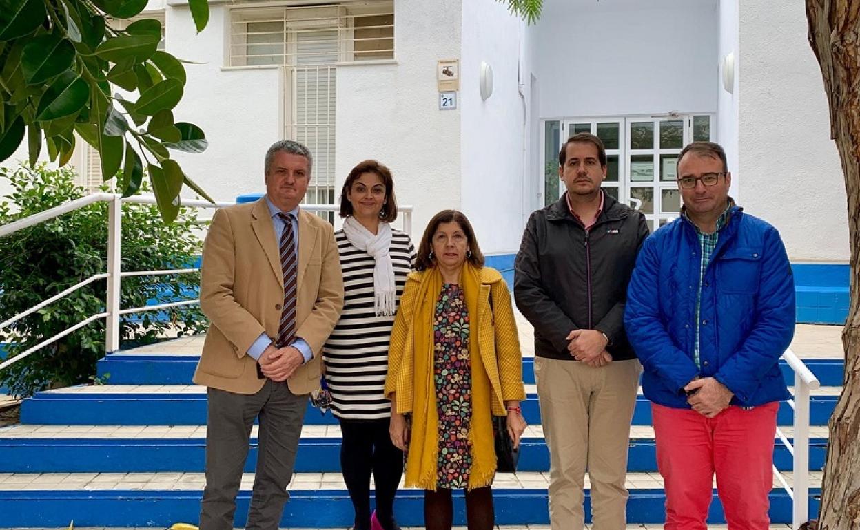 Visita al consultorio de Mojácar Playa. 