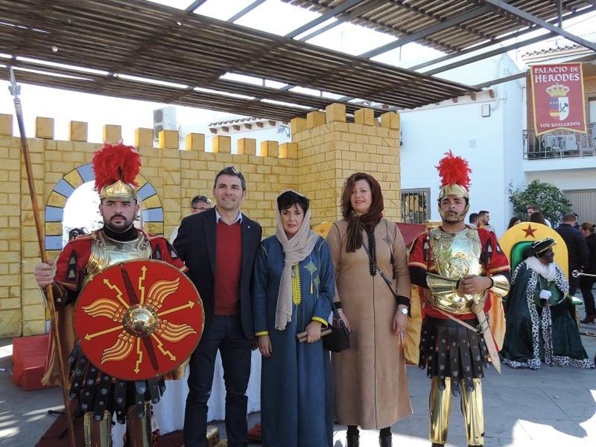 Encuentro de los tres Reyes Magos. 