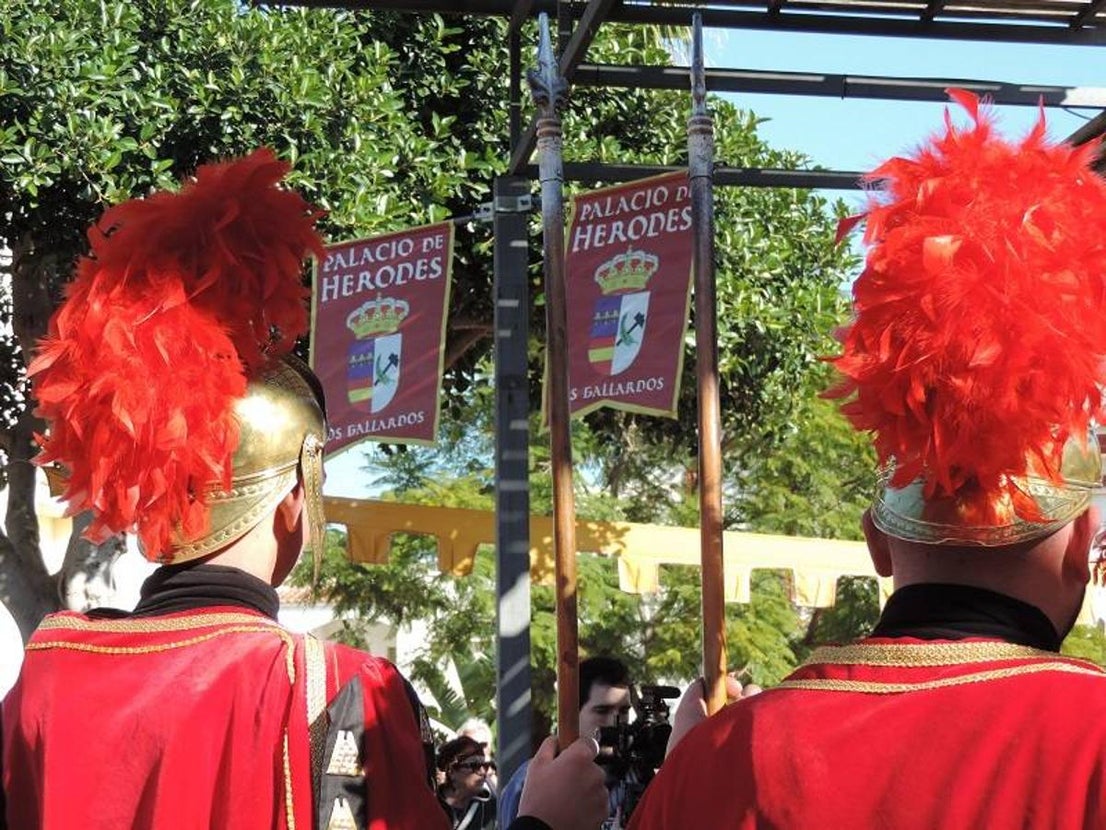Encuentro de los tres Reyes Magos. 