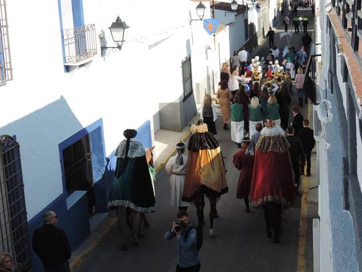 Encuentro de los tres Reyes Magos. 