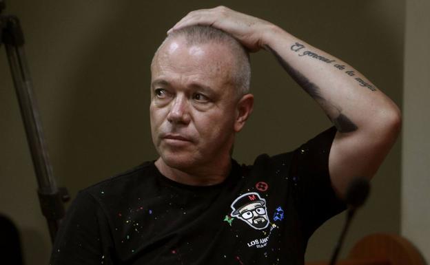 Jhon Jairo Velásquez Vásquez alias «Popeye» durante la audiencia de legalización de captura en Medellín (Colombia). 