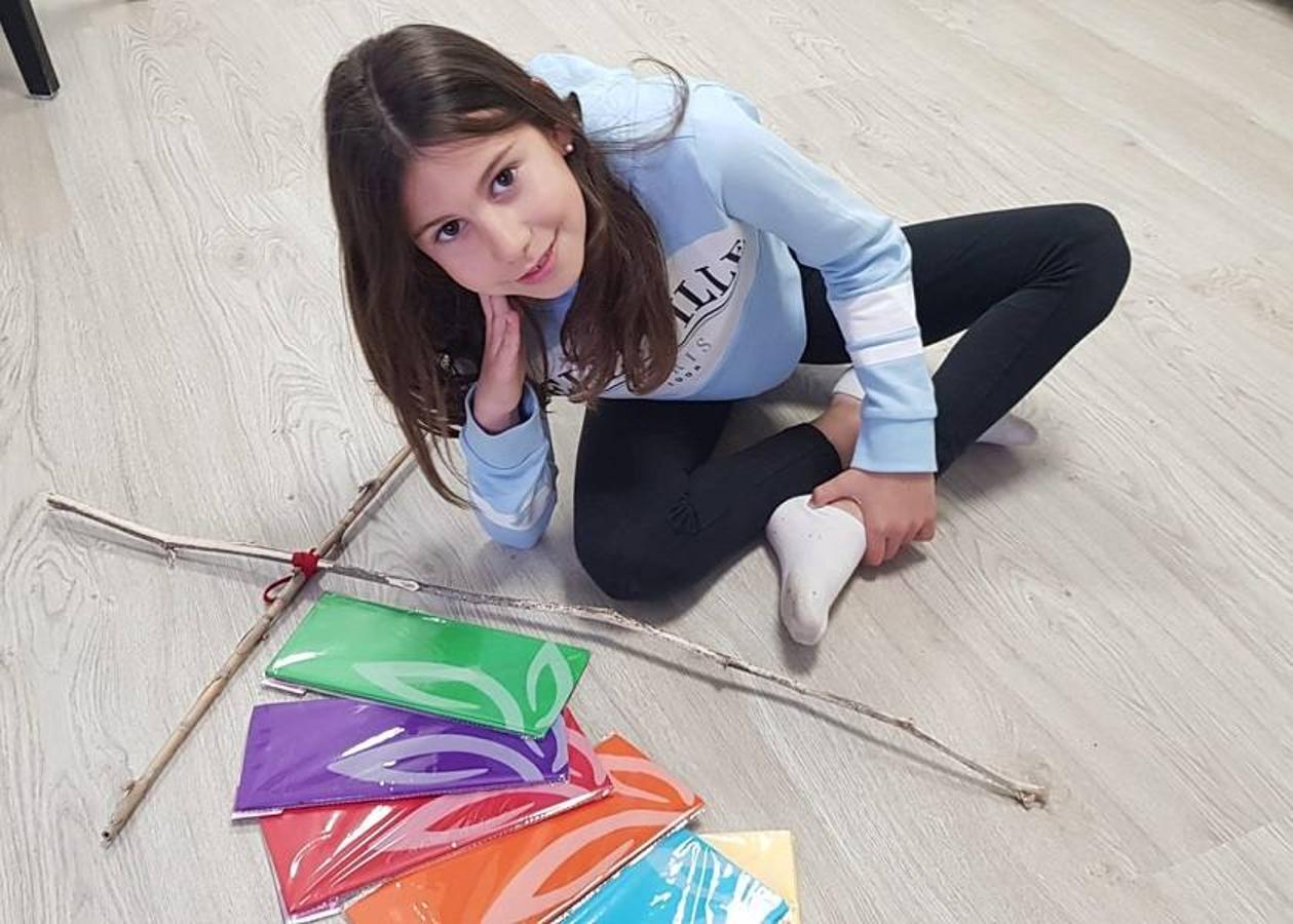 Viejas en los balcones para conmemorar este día. 