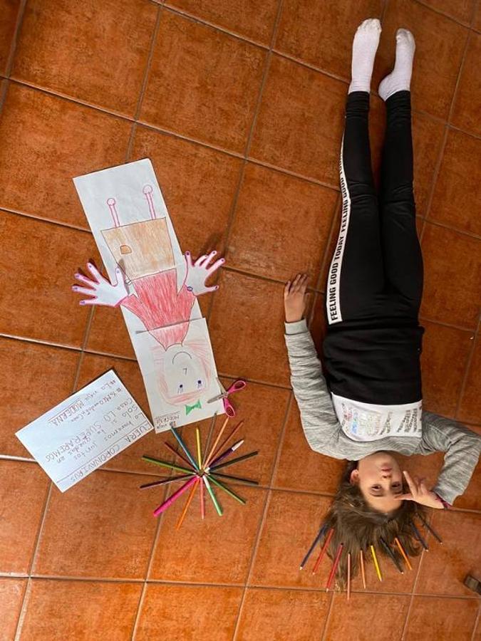 Viejas en los balcones para conmemorar este día. 