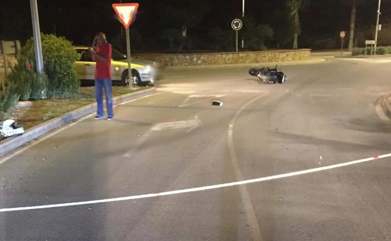 Sucesos en Almería | Una cuerda amarrada entre dos árboles provoca un accidente de moto en Pulpí