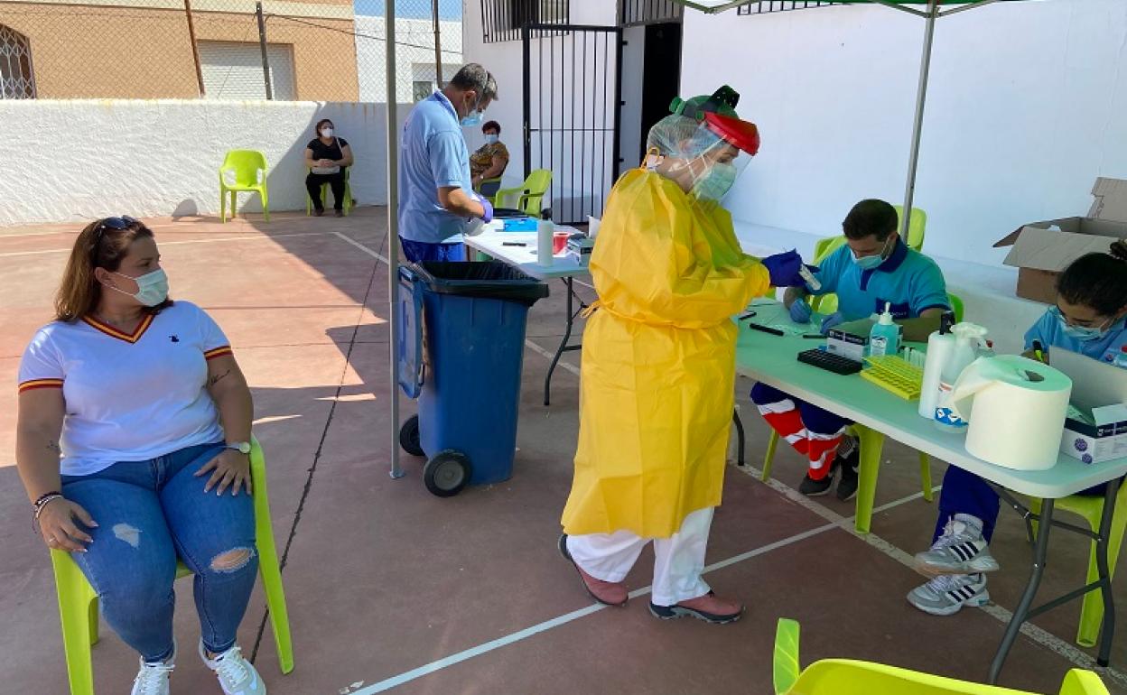 Test en Turre. 