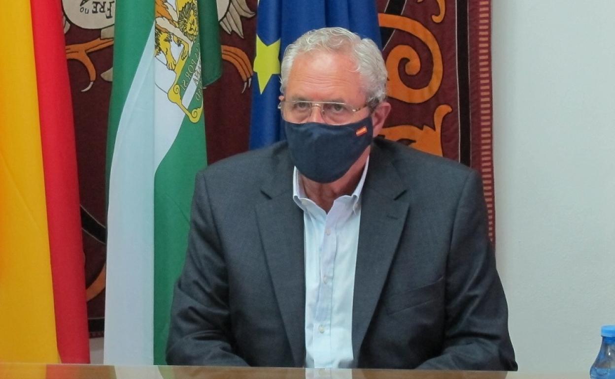 El alcalde de Vera José Carmelo Jorge Blanco. 