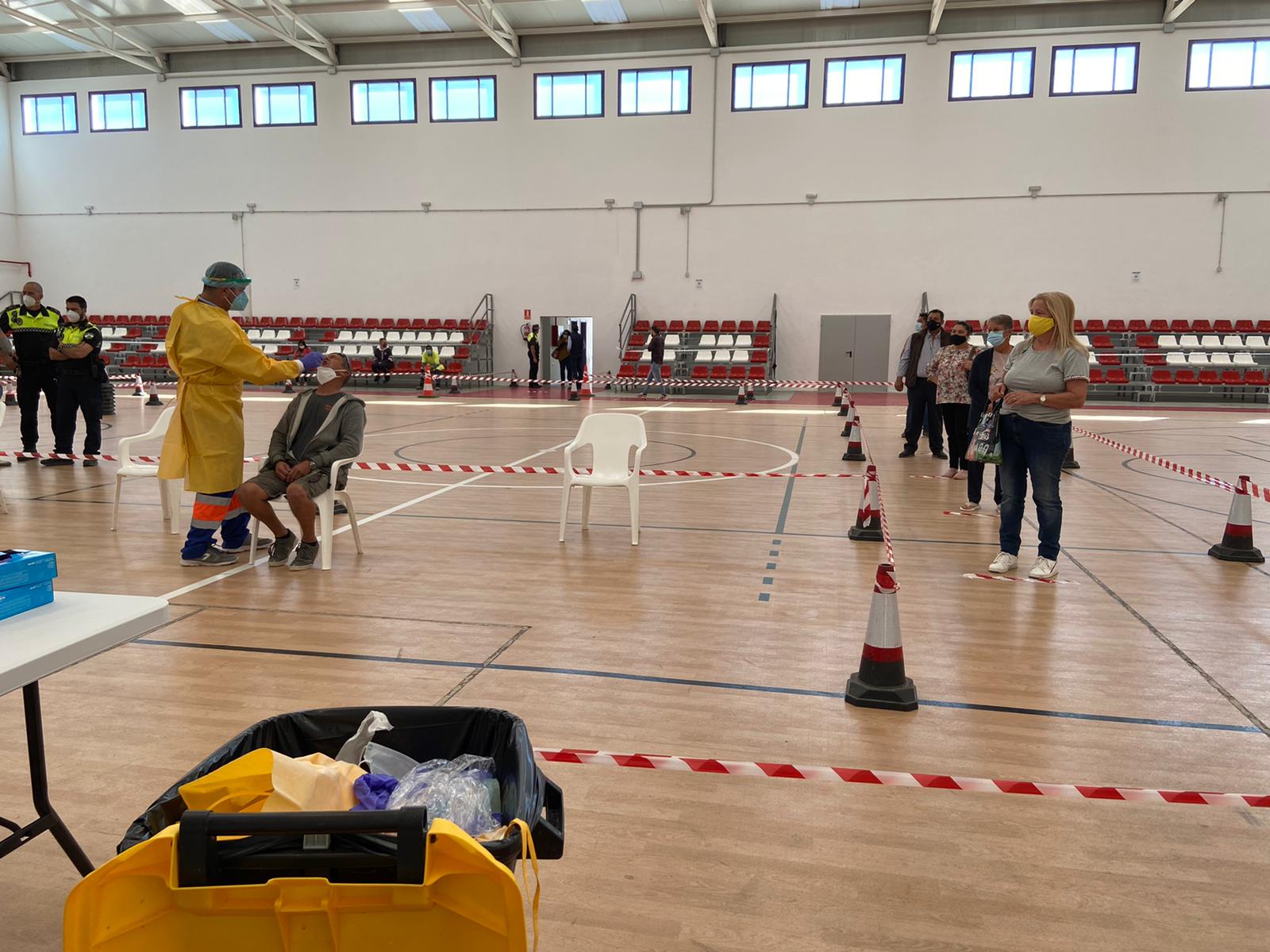 Fotos: Test masivos en Los Gallardos