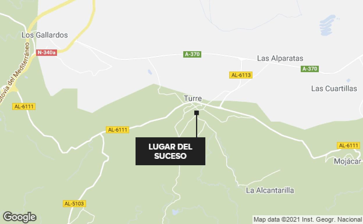 Sucesos en Almería | Una reyerta familiar se salda con un detenido y varios heridos por arma blanca en Turre