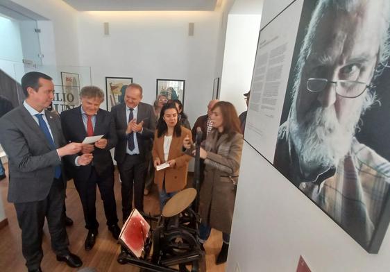 El Museo Taller Emilio Sdun celebra su aniversario con la visita del cónsul de Alemania