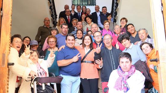 Ayuntamiento de Vera y Asprodalba reconocen el apoyo de Smurfit Kappa