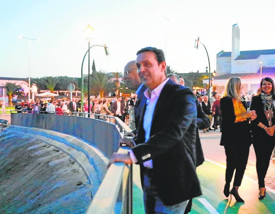 Inauguración del puente de Huércal-Overa.