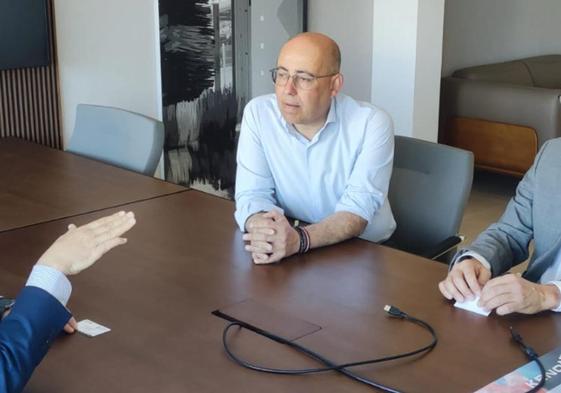 Domingo Fernández, alcalde de Huércal-Overa.