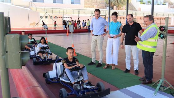 Vera pone en marcha un Plan de Educación Vial a través de una pista móvil y charlas en los centros educativos