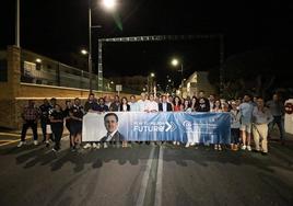 Inicio de campaña electoral, en Vera.