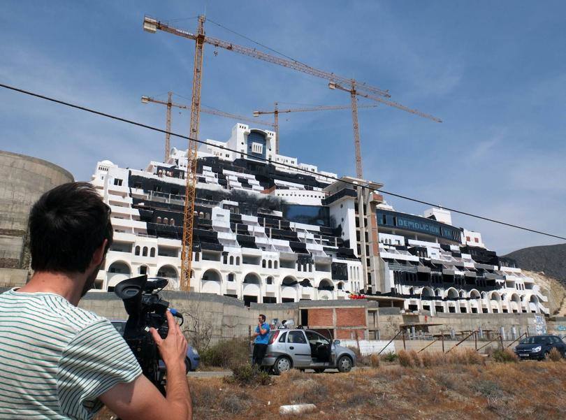 Imagen de archivo del hotel del Algarrobico, en Carboneras.