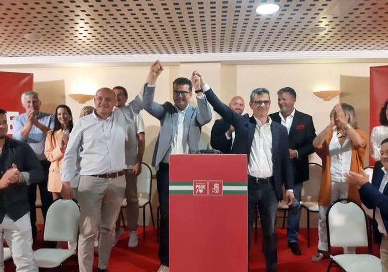 El PSOE borra las informaciones de Félix Bolaños en el mitin de Mojácar