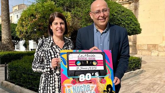 Huércal-Overa celebra la Noche en Blanco ambientada en la movida de los 80