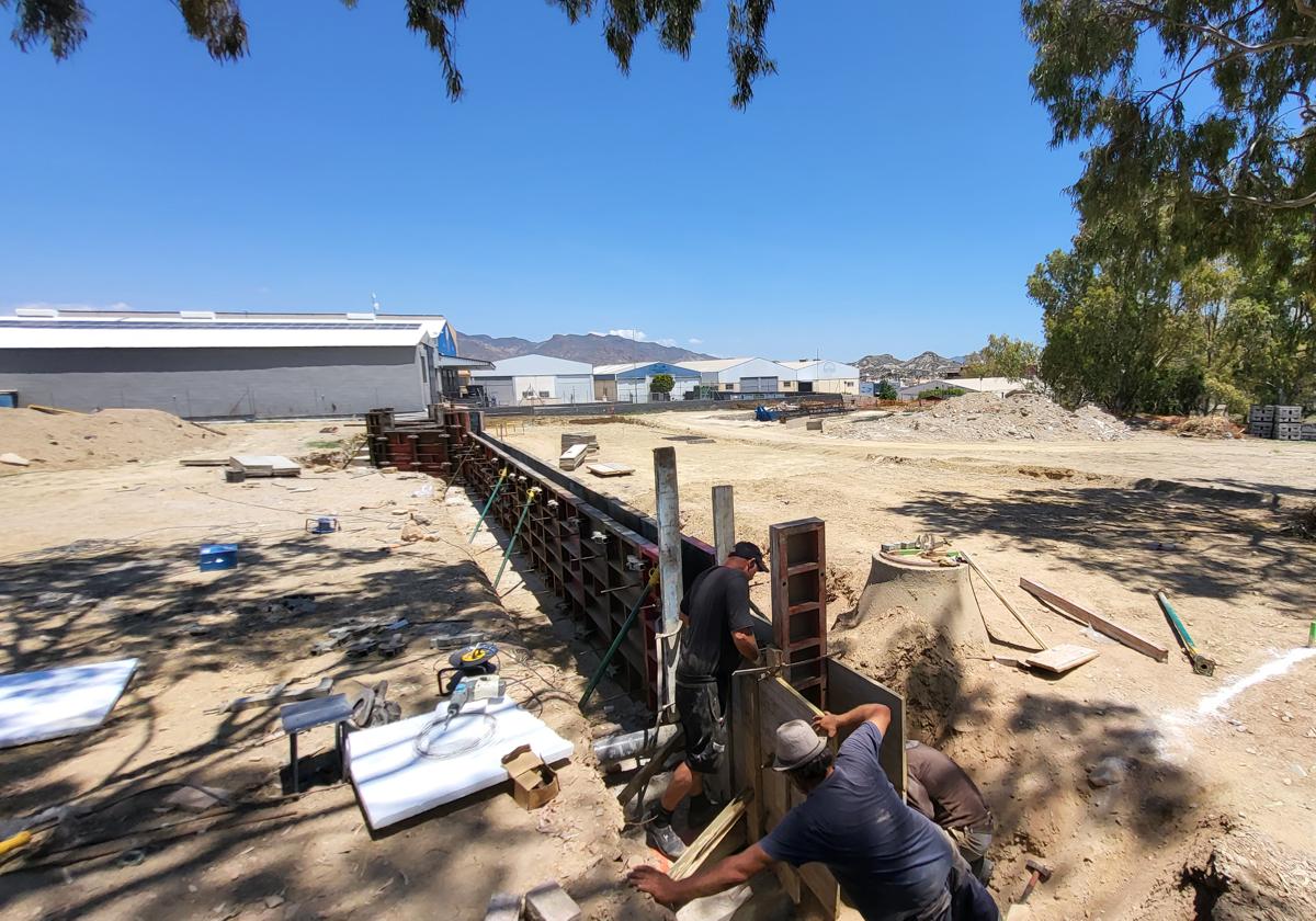 Comienzan las obras del Punto Limpio del polígono industrial del Valle del Almanzora