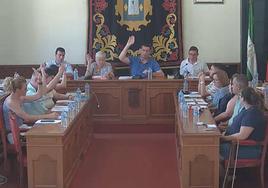 Pleno del Ayuntamiento de Níjar.