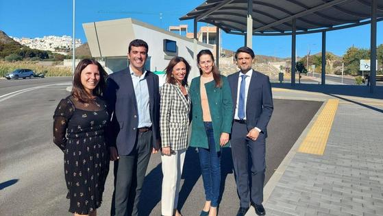 Mojácar inaugura su central de transportes tras una inversión de más de 600.000 euros