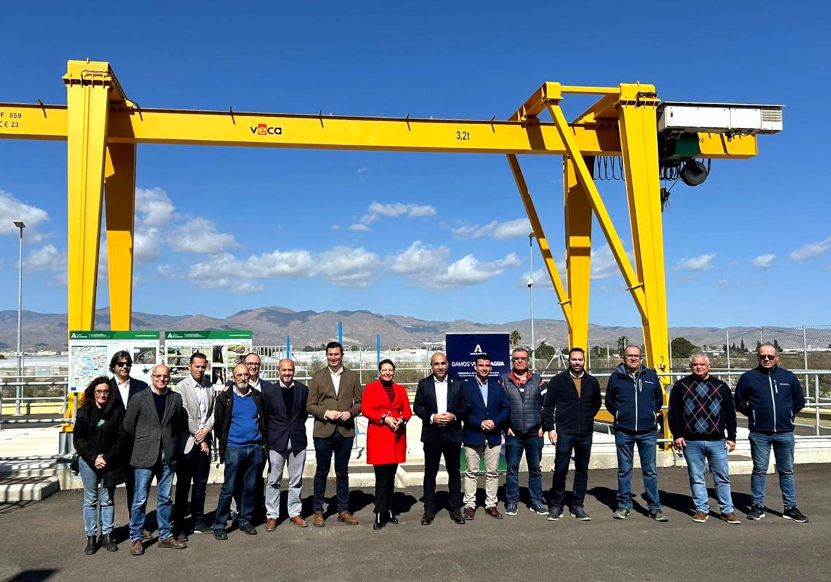 Níjar depura ya todas sus aguas tras agrupar los vertidos de once núcleos en la EDAR de El Cautivo