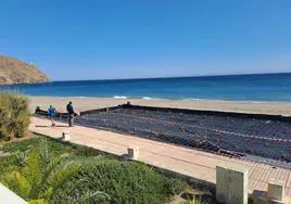 Denuncian un «nuevo algarrobico» en la playa del Lancón de Carboneras