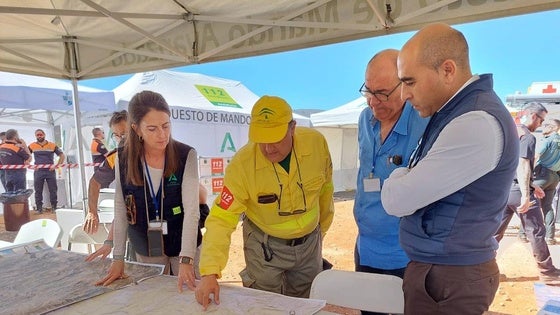 Turre pone a prueba el sistema de alertas en móviles con un simulacro de un incendio forestal