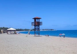 El alcalde desmiente que la playa de Palomares tenga ningún tipo de contaminación