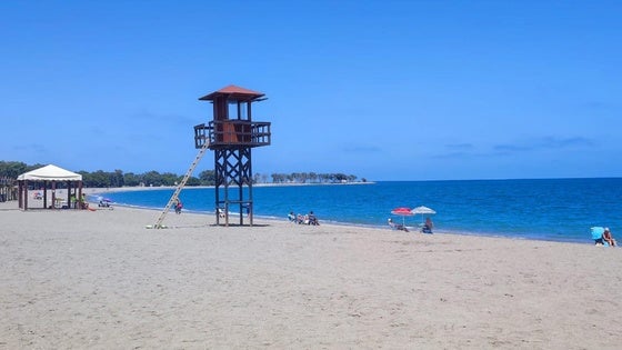 El alcalde desmiente que la playa de Palomares tenga ningún tipo de contaminación