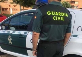 Agente de Guardia Civil, de archivo.