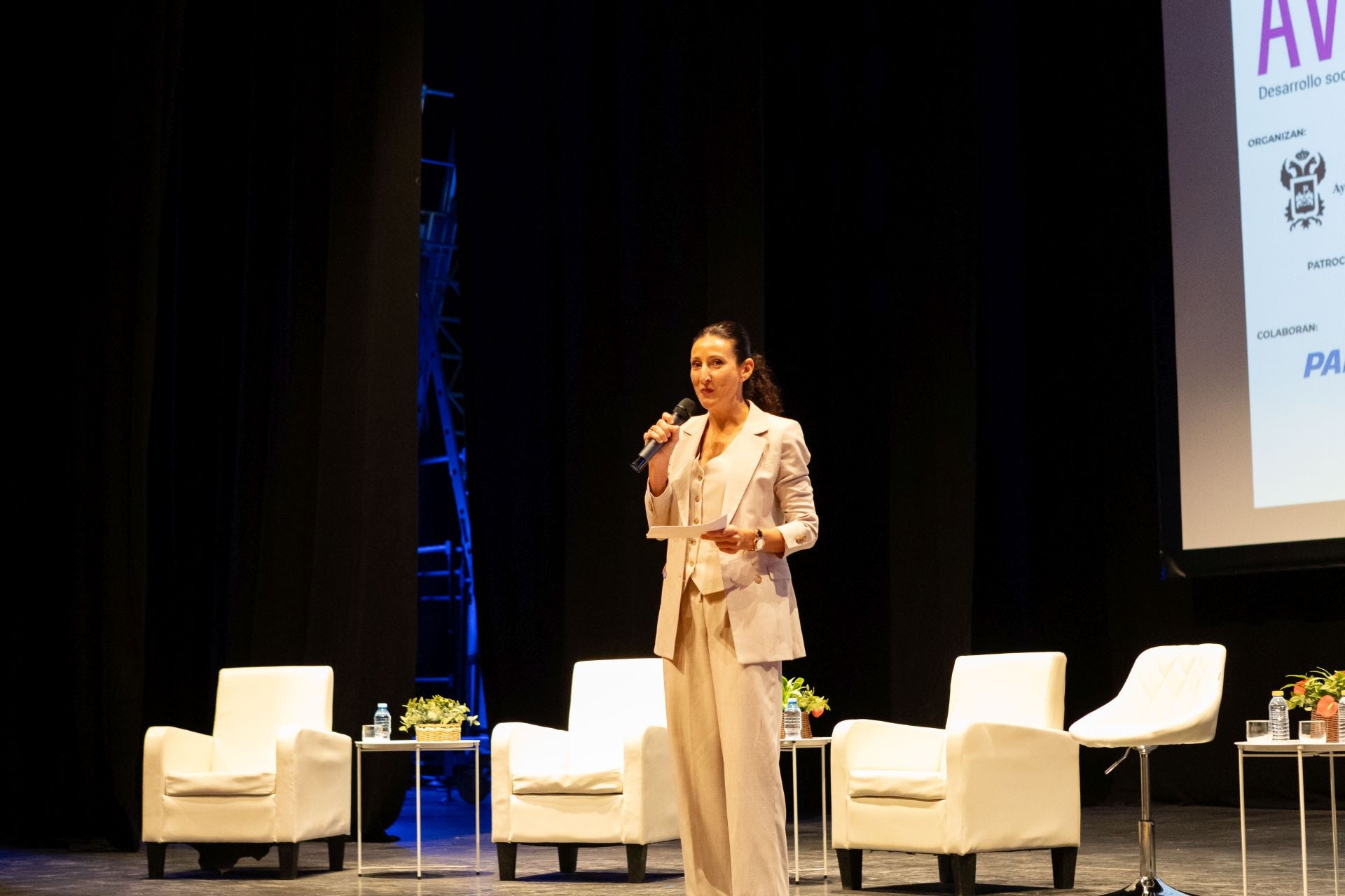 La jornada del AVE en Vera, en fotos