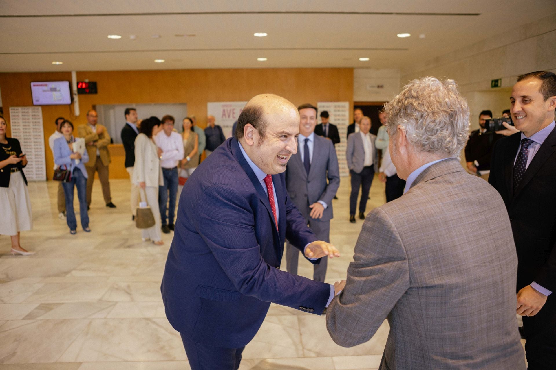 La jornada del AVE en Vera, en fotos