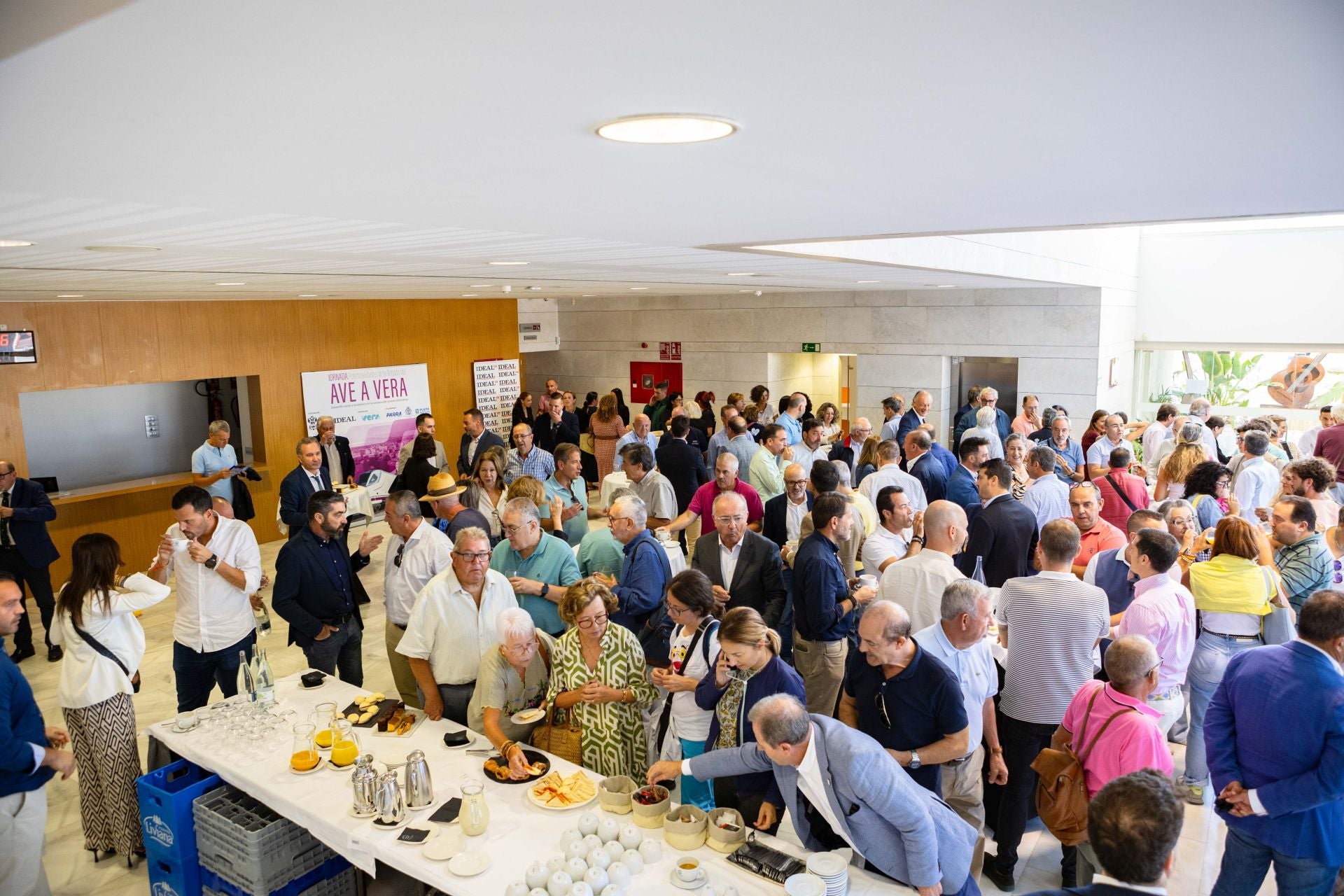 La jornada del AVE en Vera, en fotos