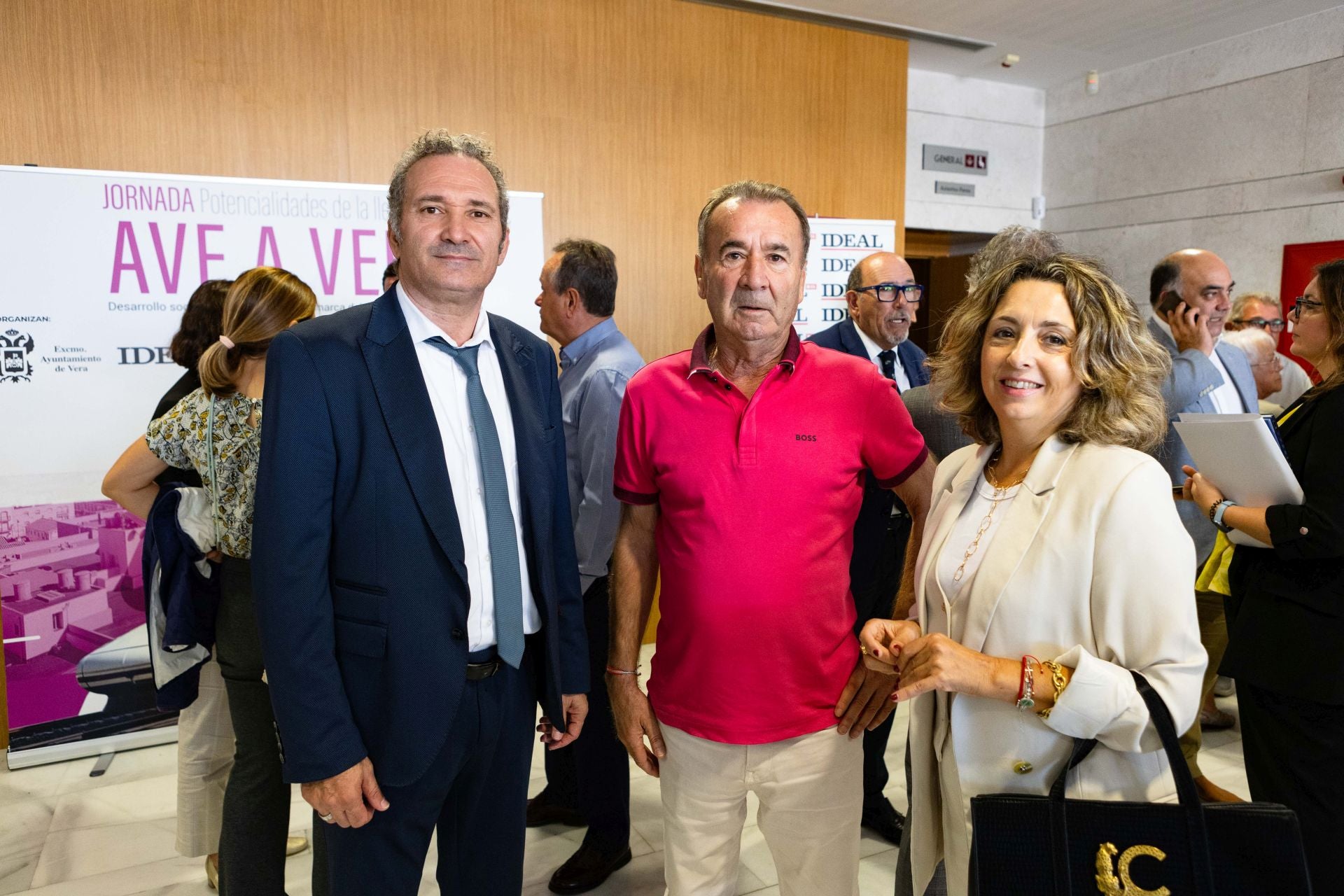 La jornada del AVE en Vera, en fotos