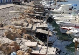 Imagen del puerto carbonero.