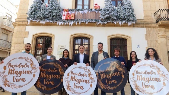 Vera dará este sábado la bienvenida a la Navidad