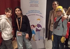 Tres niños del Consejo de la Infancia y Adolescencia de Vera participan en el 8º Encuentro Estatal