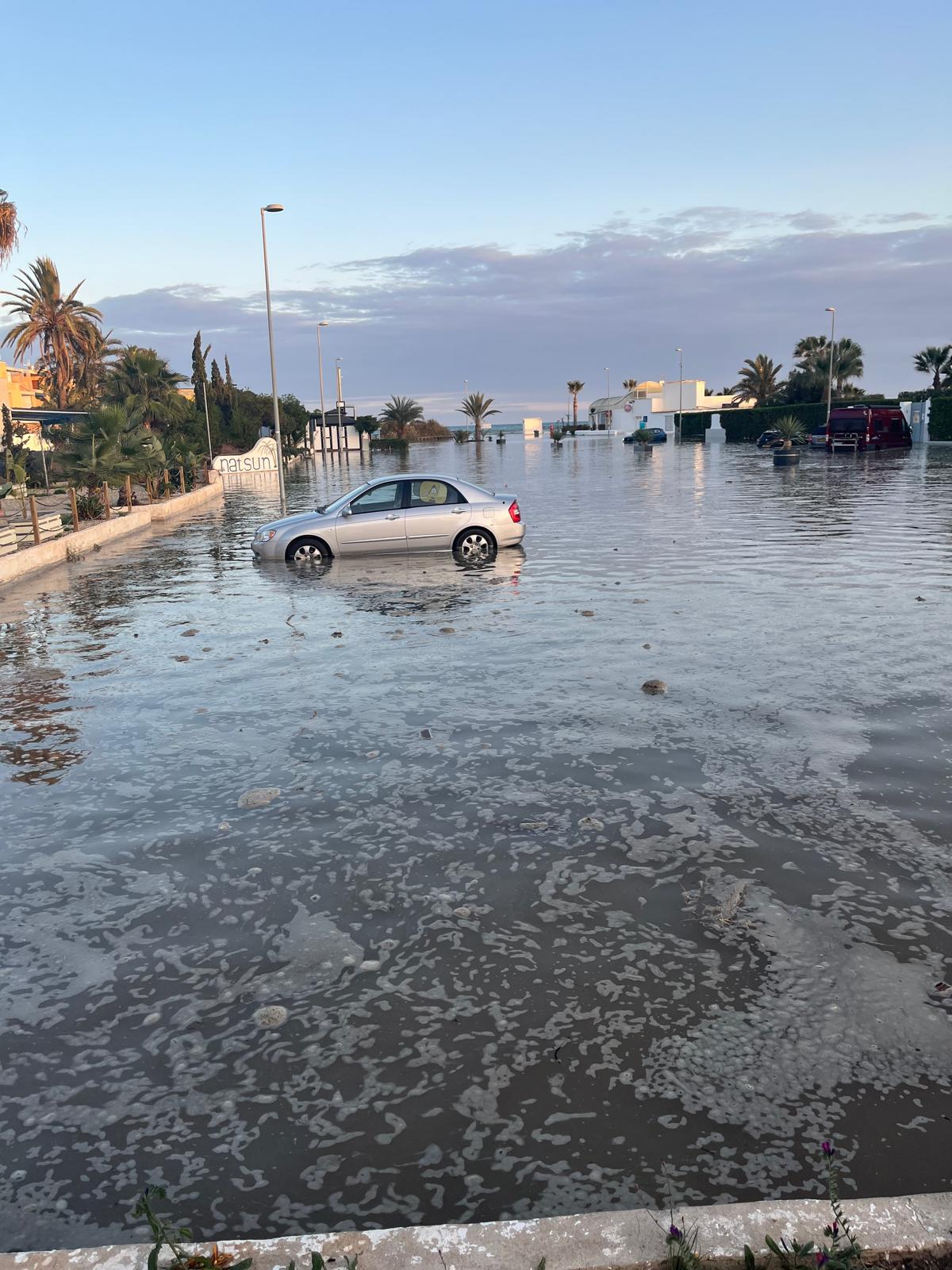 Así ha quedado Vera Playa tras el último temporal marino