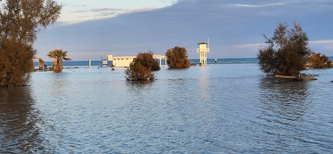 Así ha quedado Vera Playa tras el último temporal marino